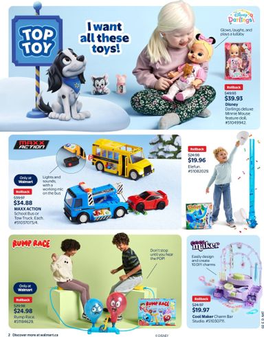 Flyer Walmart - Walmart - Toy Shop valid since 10-15 until 12-23 - page 2