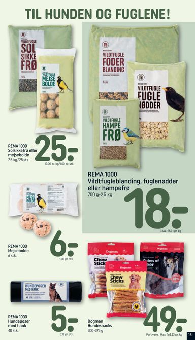 Brochurer Rema 1000 - Rema 1000 gyldig fra 25.10. til 31.10. - side 15