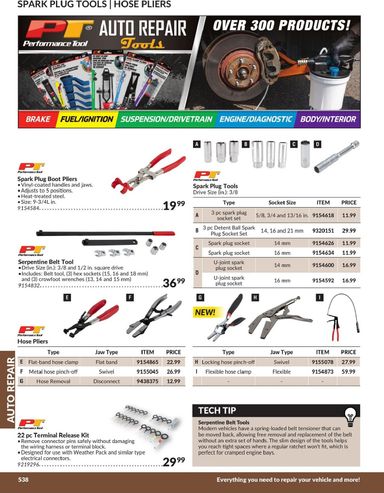 Flyer Princess Auto - Princess Auto - Auto Repair valid since 04-21 until 12-31 - page 74
