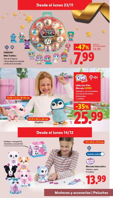 Folleto Lidl - Lidl - Juguetes del 21/10 al 10/01 - página 23