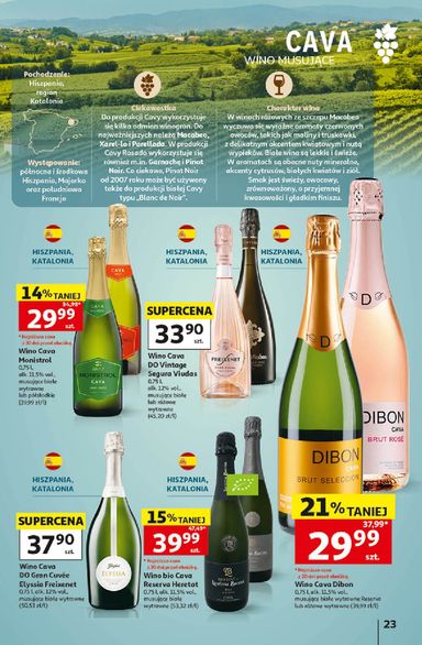 Gazetka Auchan - Hipermarket Auchan - Wino od 05.10. do 31.10. - strona 23
