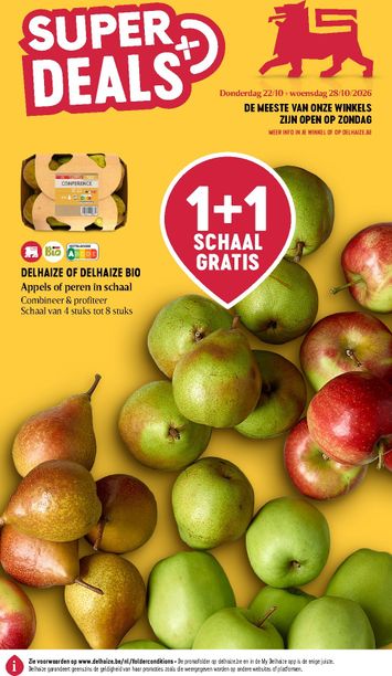 Folder Delhaize - Delhaize van 22/10 tot 28/10 - side 1