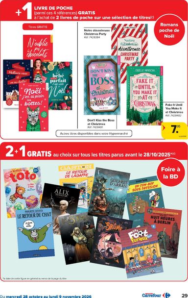 Folder Carrefour - Carrefour Hypermarchés van 28/10 tot 09/11 - side 29