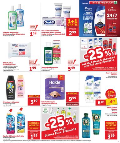INTERSPAR-Flugblatt - INTERSPAR gültig ab 29.10. bis 04.11. - seite 9