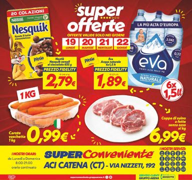 Volantino Super Conveniente - Super Conveniente - Aci Catena valido dal 13/10 al 22/10 - pagina 32