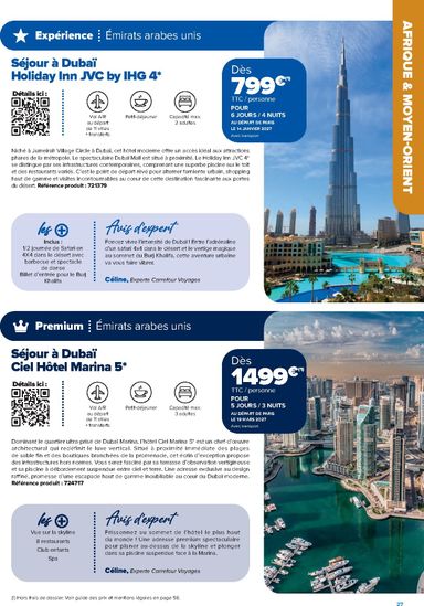 Catalogue Carrefour - Carrefour - Séjours & Circuits valable dès le 14/08 au 31/03 - page 27