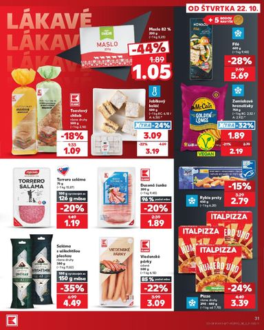 Leták Kaufland - Kaufland od 22.10. do 28.10. - strana 31
