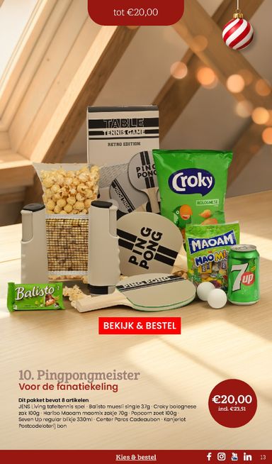 Folder Makro - Makro - Kerstpaketten catalogus van 20-10 tot 31-12 - side 13