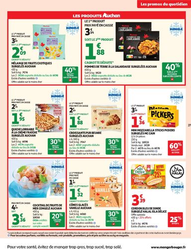 Folder Auchan - Auchan - Le Goût du Réconfort van 06/10 tot 18/10 - side 27