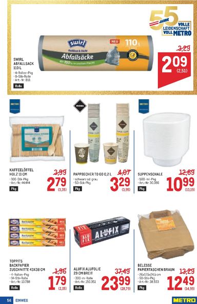 METRO-Flugblatt - Metro - Profi gültig ab 15.10. bis 28.10. - seite 56