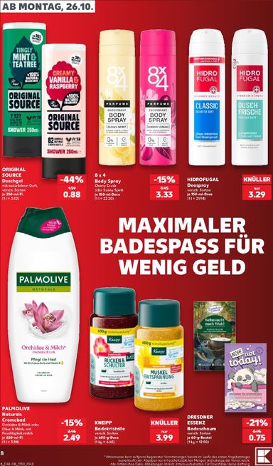 Folder Kaufland DE - Kaufland DE - Drogerie van 26-10 tot 07-11 - side 8