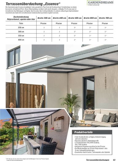 Prospekt toom - Toom - Gartenhäuser & Carports gültig ab 01.03. bis 31.12. - seite 53