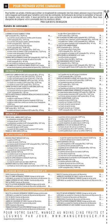 Catalogue Intermarché - Intermarché - Les Menus Traiteur valable dès le 06/10 au 28/03 - page 30