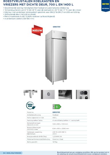 Folder Makro - Makro - Non-Food Horeca van 07-10 tot 07-10 - side 84