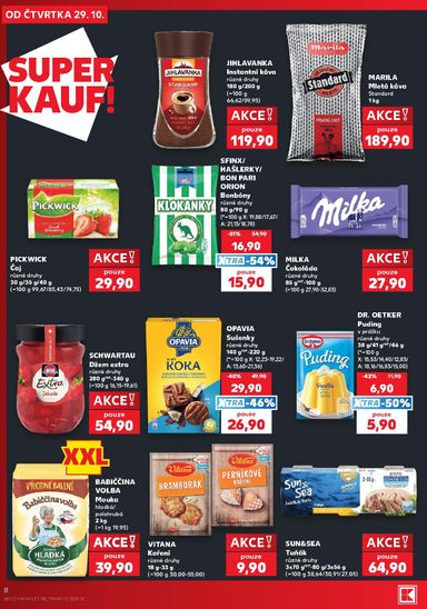 Leták Kaufland - Kaufland - Praha 4 od 29.10. do 03.11. - strana 8
