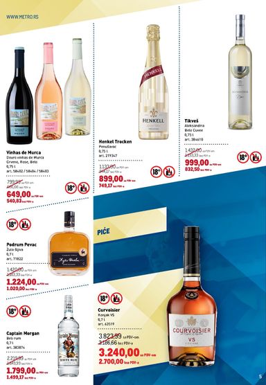 Katalog Metro - Metro - Prehrana i neprehrana od 15.10 do 28.10 - strana 5