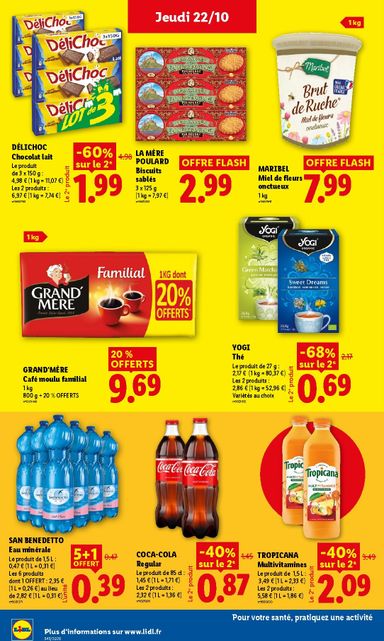 Catalogue Lidl - Lidl valable dès le 22/10 au 28/10 - page 22
