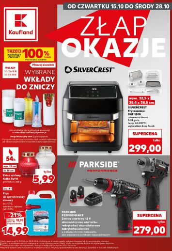 Gazetka Kaufland - Kaufland - Okazje od 15.10. do 28.10. - strona 1
