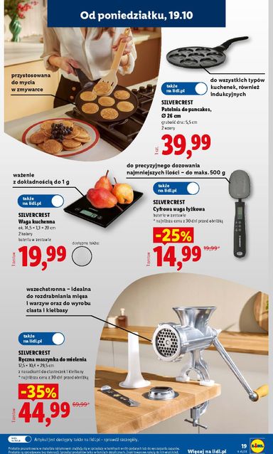 Leták Lidl Polsko - Lidl Polsko - Katalog Okazji od 19.10. do 24.10. - strana 19