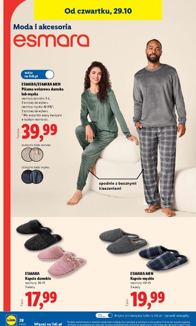 Leták Lidl Polsko - Lidl Polsko - Katalog Okazji od 26.10. do 31.10. - strana 34