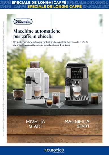 Volantino Euronics - Euronics - De Longhi Caffè valido dal 25/10 al 31/12 - pagina 2