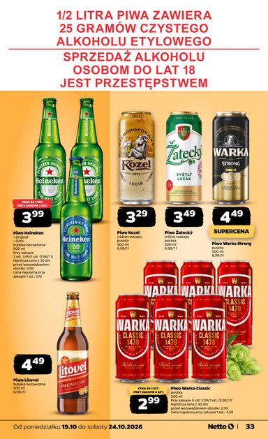 Gazetka Netto - Netto - Food od 19.10. do 24.10. - strona 33