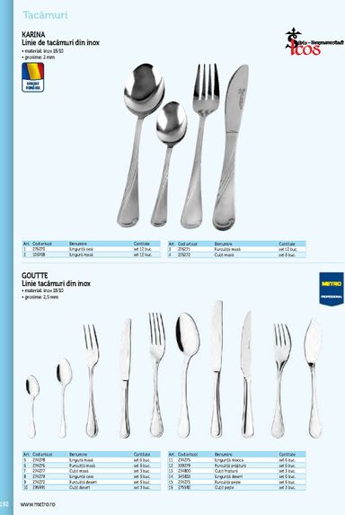 Catalogul Metro - Metro - Echipamente Profesionale pentru HoReCa de la 01.01. până la 31.12. - pagina 192