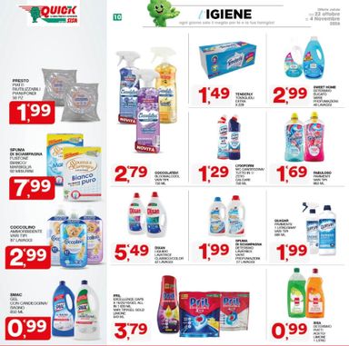 Volantino Sisa - Sisa - Quick valido dal 22/10 al 04/11 - pagina 10