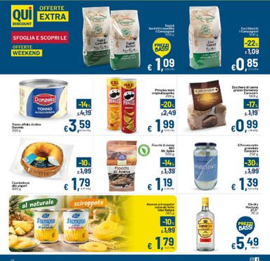 Volantino Qui discount - Qui discount valido dal 20/10 al 01/11 - pagina 14