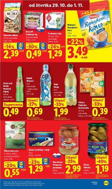 Leták Lidl - Lidl od 26.10. do 01.11. - strana 79