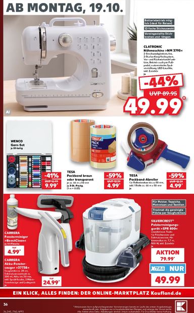 Prospekt Kaufland - Kaufland gültig ab 19.10. bis 24.10. - seite 36