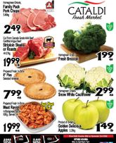 Cataldi Fresh Market flyer from Wednesday 10-28
