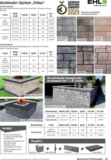 Prospekt toom - Toom - Gartenbaustoffe gültig ab 01.03. bis 31.12. - seite 65
