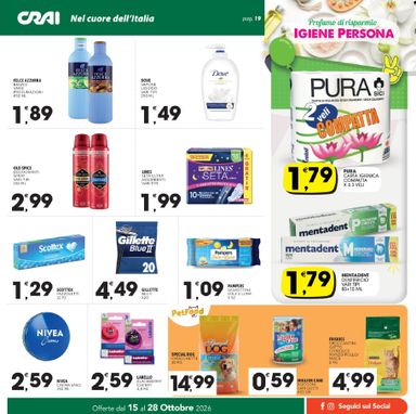 Volantino Crai - Crai - Palermo — Sicilia valido dal 15/10 al 28/10 - pagina 19