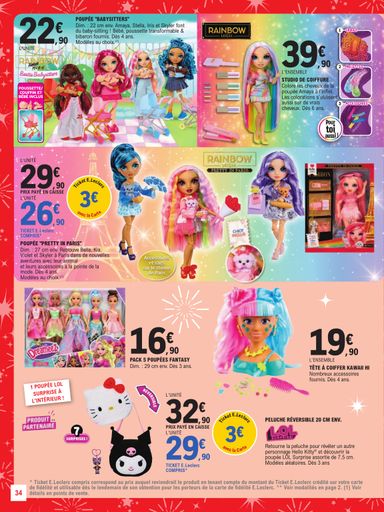 Catalogue E.Leclerc - E.Leclerc - Jouets valable dès le 13/10 au 05/12 - page 34