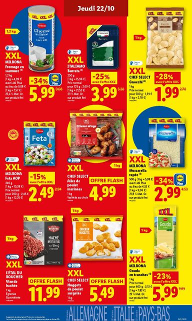 Catalogue Lidl - Lidl valable dès le 22/10 au 28/10 - page 25