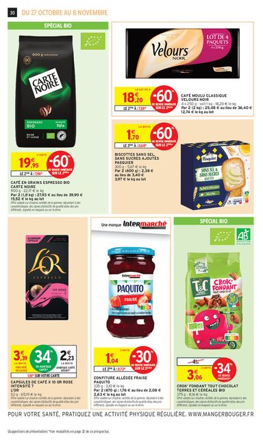 Catalogue Intermarché - Intermarché valable dès le 27/10 au 08/11 - page 17