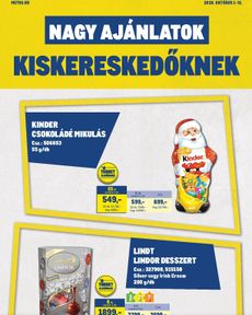 Metro - Nagyajánlatok kiskereskedőknek!