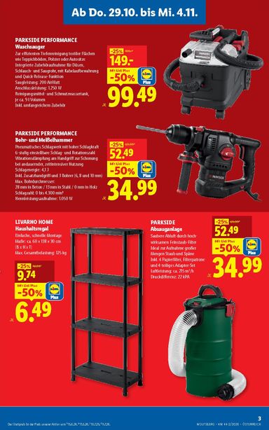 Lidl-Flugblatt - Lidl - Lohnt sich gültig ab 29.10. bis 04.11. - seite 3