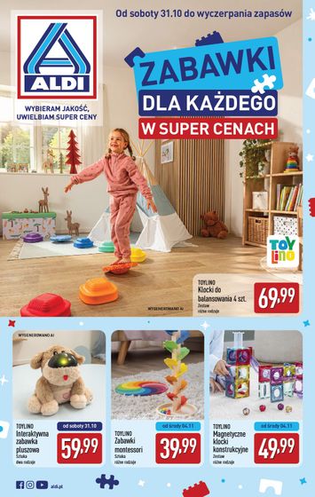 Gazetka ALDI - ALDI - Katalog zabawkowy od 31.10. do 12.12. - strona 1