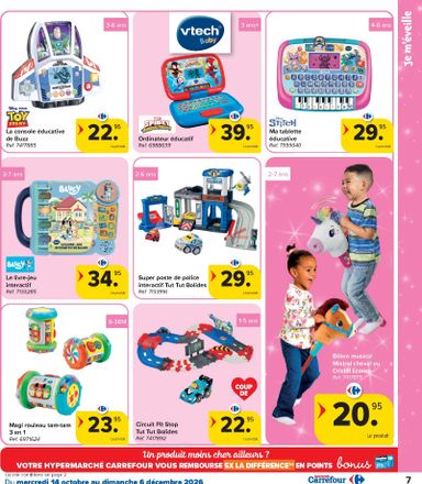 Folder Carrefour - Carrefour - Catalogue Jouets van 14/10 tot 06/12 - side 7