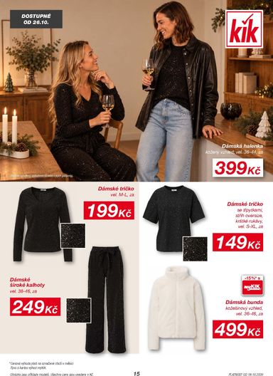 Leták KiK - KiK od 19.10. do 08.11. - strana 15