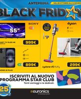 Euronics - Black Friday Anteprima valido da giovedì 29/10/2026
