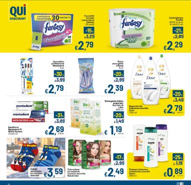 Volantino Qui discount - Qui discount valido dal 20/10 al 01/11 - pagina 10