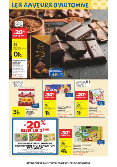 Catalogue Carrefour Market - Carrefour Market - Au Cœur du Goût valable dès le 13/10 au 25/10 - page 17