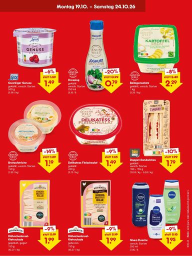 Prospekt Netto - Netto Marken Discount - Preissenkung auf Dauer gültig ab 19.10. bis 24.10. - seite 2
