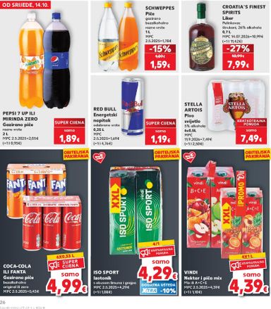 Katalog Kaufland - Kaufland vrijedi od 14.10. do 20.10. - stranica 26