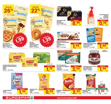 Volantino Eurospar - Eurospar valido dal 15/10 al 28/10 - pagina 16