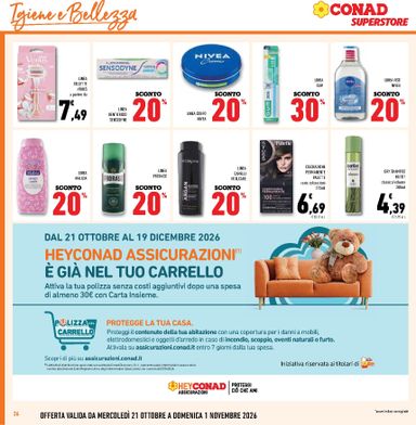 Volantino Conad Superstore - Conad Superstore valido dal 21/10 al 01/11 - pagina 26