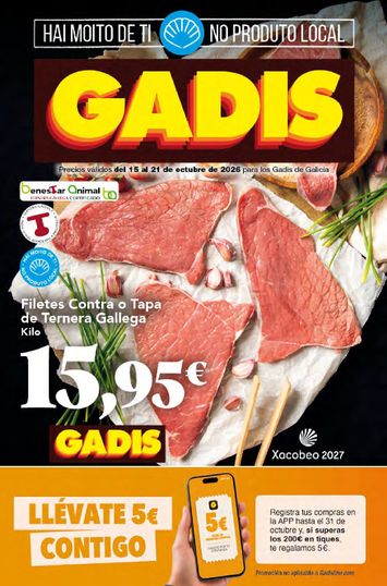 Folleto Gadis - Gadis del 15/10 al 21/10 - página 1